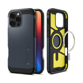 Spigen Tough Armor MagSafe - Case for iPhone 16 Pro Max (Metal Slate)
