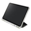 Tucano Satin Case - Tasche für iPad 11" (2025) / iPad 10.9" (2022) mit Magnet & Standfuß mit Apple Pencil Halter (silber)
