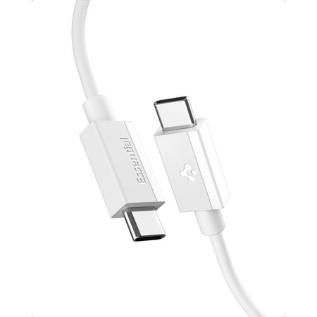 Spigen EB6020CC Essential - USB-C to USB-C Cable PD 60W 2m (White)
