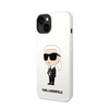 Karl Lagerfeld Silikonové pouzdro NFT Ikonik - iPhone 14 Plus (bílé)