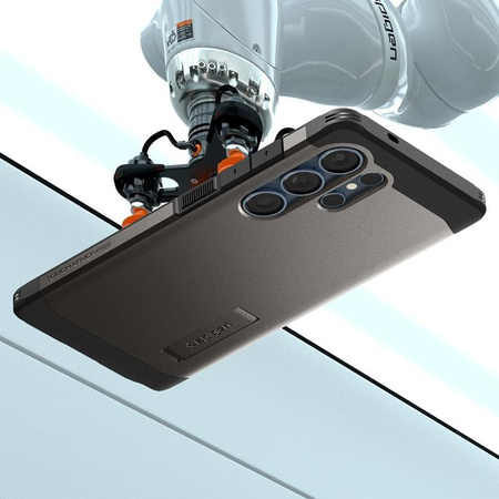 Spigen Tough Armor MagSafe - Etui pour Samsung Galaxy S25 Ultra (Gunmetal)