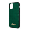 Guess Croco tok - iPhone 11 tok (sötétzöld)