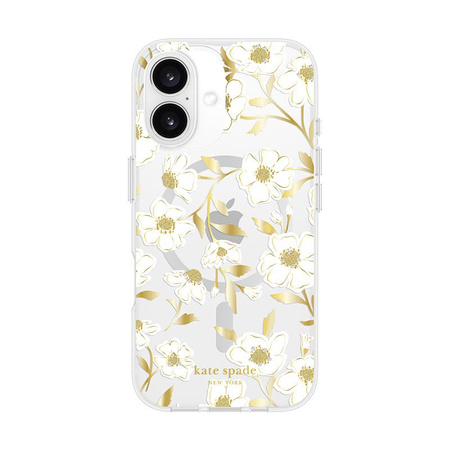 Kate Spade New York schützende Edelsteine MagSafe - iPhone 16 Fall (Sunshine Floral)