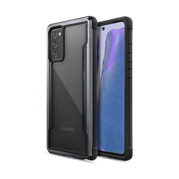 X-Doria Raptic Shield - Samsung Galaxy Note 20 Aluminiumgehäuse (Falltest 3m) (Schwarz)