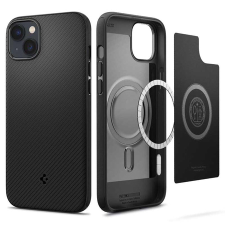 Spigen Mag Armor - Coque pour iPhone 14 Plus (Noir)