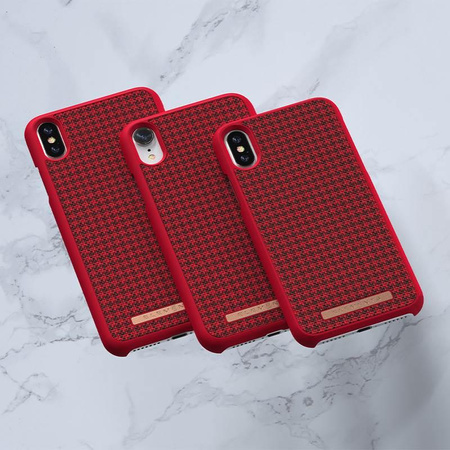 Nordic Elements Saeson Idun - Coque en matériau pour iPhone XR (rouge)
