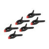 Kinzo - Set of carpenter's gripper clamps 65 mm 6 pcs.