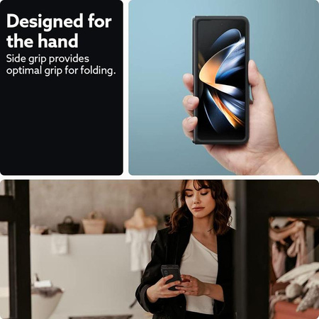 Spigen - Caseology Parallax tok Samsung Galaxy Z Fold 5 készülékhez (fekete)