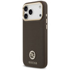 ETUI DO IPHONE 17 PRO MAX do MAGSAFE GUESS ORYGINALNE BRĄZOWE ELEGANCKIE