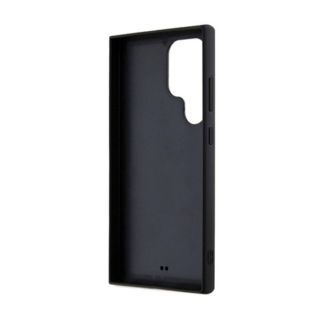 Karl Lagerfeld Strass Metall Logo - Samsung Galaxy S24 Ultra Tasche (schwarz)