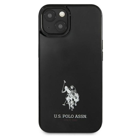 US Polo Assn Horses Logo - iPhone 13 mini case (black)