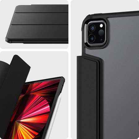 Spigen Ultra Hybrid Pro - Schutzhülle für iPad Pro 11" (2022-2020) (Schwarz)