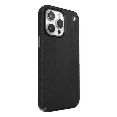 Speck Presidio2 Grip - pouzdro pro iPhone 15 Pro Max (černé / břidlicově šedé / bílé)