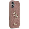 ETUI DO IPHONE 17 GUESS ORYGINALNE RÓŻOWE BROKATOWE ELEGANCKIE MODNE CASE