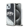 DKNY Liquid Glitter Big Logo - iPhone 15 Plus / 14 Plus Case (black)