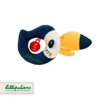 Lilliputiens - Mini hochet avec cloche Toucan Pablo