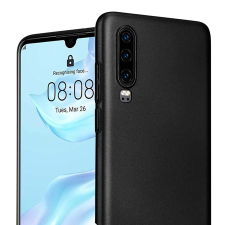 Crong Smooth Skin - Etui Huawei P30 (noir)