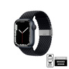 Crong Wave Band – Pleciony pasek do Apple Watch 38/40/41/42 mm (grafitowy)