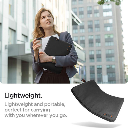 Spigen Basic Laptop Pouch - obal na 13" / 14" notebook (černý)