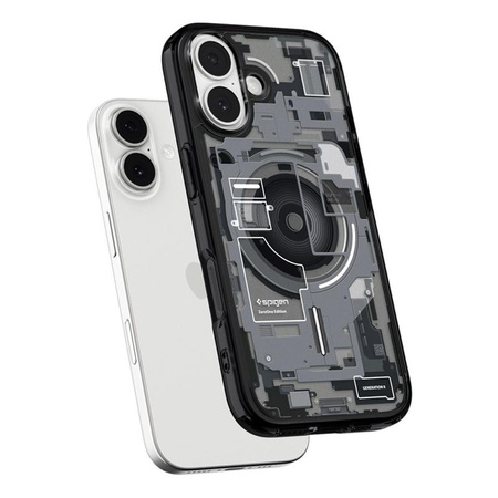 ETUI DO IPHONE 17 do MAGSAFE SPIGEN ULTRA HYBRID ORYGINALNE MAGNETYCZNE