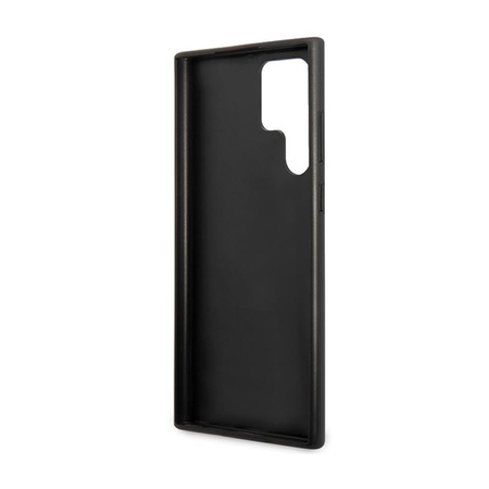 Guess 4G Metal Gold Logo - Samsung Galaxy S24 Ultra Case (black)