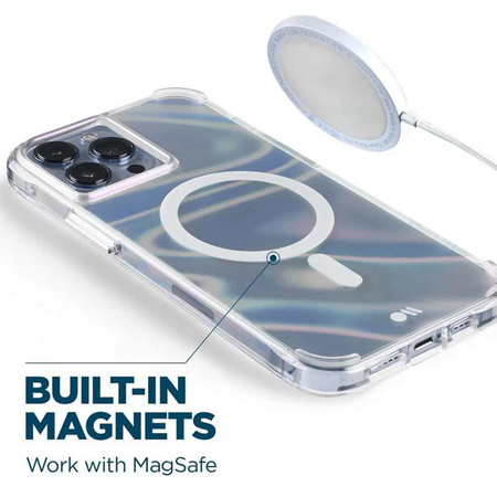 Case-Mate Soap Bubble MagSafe - iPhone 14 Pro Max tok (Irizáló)