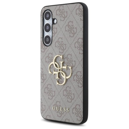 Guess 4G Big Metal Logo - Étui Samsung Galaxy S24 FE (rose)