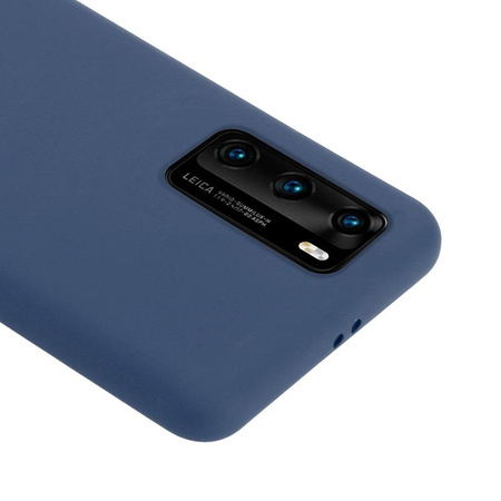 Crong Color Cover - Pouzdro pro Huawei P40 (modré)