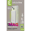 Cellularline MAG Lite Ultra Slim 5000 - 5000mAh MagSafe indukční powerbanka (stříbrná)