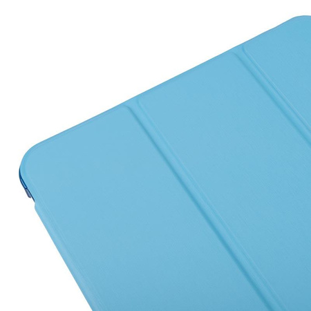 Tucano Satin Case - Etui pour iPad 10.9" (2022) avec aimant et support pour Apple Pencil (bleu)