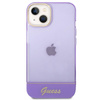 Guess Translucent - étui pour iPhone 14 (violet)