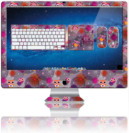 Nexgen Skins - Set de skin pour iMac 27" à effet 3D (Owlettes 3D)