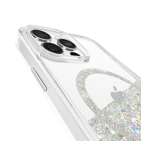 Case-Mate Karat MagSafe - Coque iPhone 16 Pro Max (Holographic Soap Bubble)