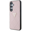Guess Hot Stamp 4G Pattern Triangle Metal Logo - Hülle für Samsung Galaxy S25 (rosa)
