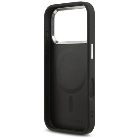 ETUI DO IPHONE 17 PRO MAX do MAGSAFE KARL LAGERFELD ORYGINALNE CZARNE MODNE