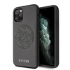 Guess Saffiano 4G Circle Logo - iPhone 11 Pro Max tok (fekete)
