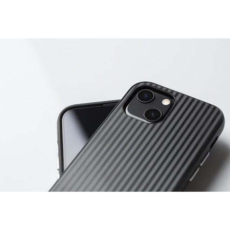 Moshi Arx Slim Hardshell Case - iPhone 13 mini MagSafe Case (Mirage Schwarz)