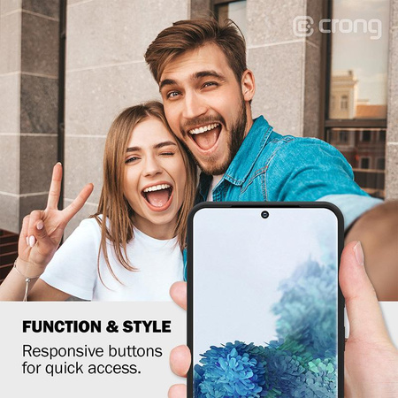 Crong Color Cover - Etui Samsung Galaxy S20+ (różowy)