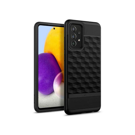 Spigen - Caseology Parallax Tasche für Samsung Galaxy A72 5G (schwarz)