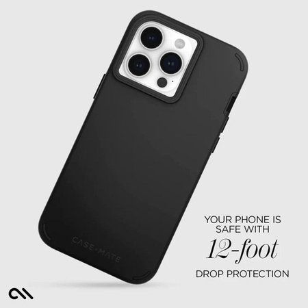 Case-Mate Tough Duo - iPhone 15 Pro Max Case (Black)