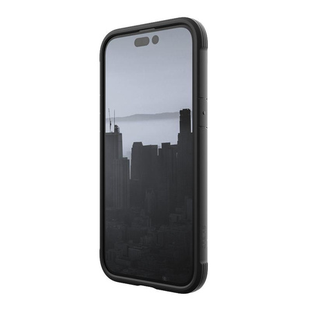 X-Doria Raptic Shield - Aluminum Case for iPhone 14 Pro Max (Drop-Tested 3m) (Black)