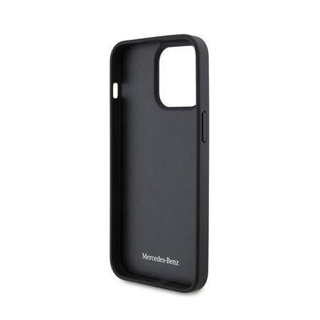 Mercedes Leder Urban Line - iPhone 15 Pro Tasche (rot)