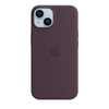 Apple Silicone Case - Silikonowe etui z MagSafe do iPhone 14 (jagodowy)
