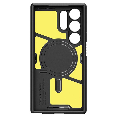 Spigen Tough Armor MagSafe - Etui pour Samsung Galaxy S24 Ultra (Noir)