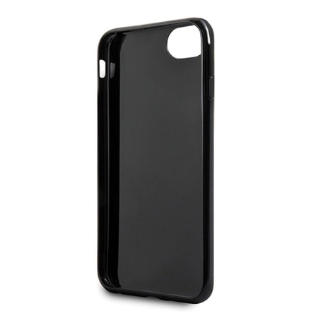 Guess Marble - Coque iPhone SE 2020 / 8 / 7 (Noir)