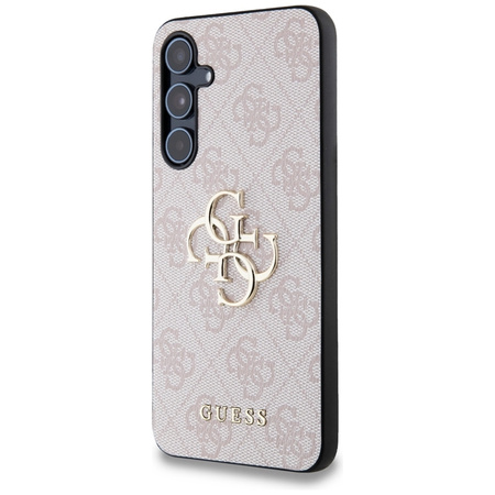 Guess 4G Big Metal Logo - Étui Samsung Galaxy A55 5G (rose)