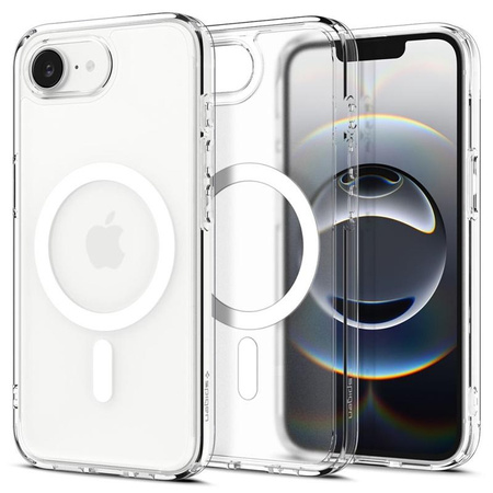 Spigen Ultra Hybrid MagSafe - Hülle für iPhone 16e (Frost White)