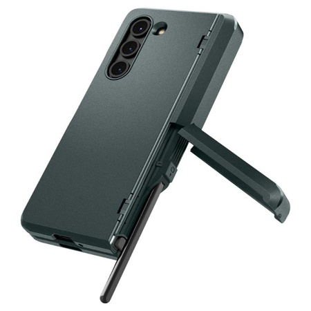 Spigen Tough Armor Pro Pen - étui pour Samsung Galaxy Z Fold 5 (Abyss Green)