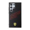 Ferrari Big SF Perforated - Schutzhülle für Samsung Galaxy S24 Ultra (schwarz)