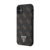 Guess 4G Triangle Metal Logo - iPhone 11 Tasche (schwarz)
